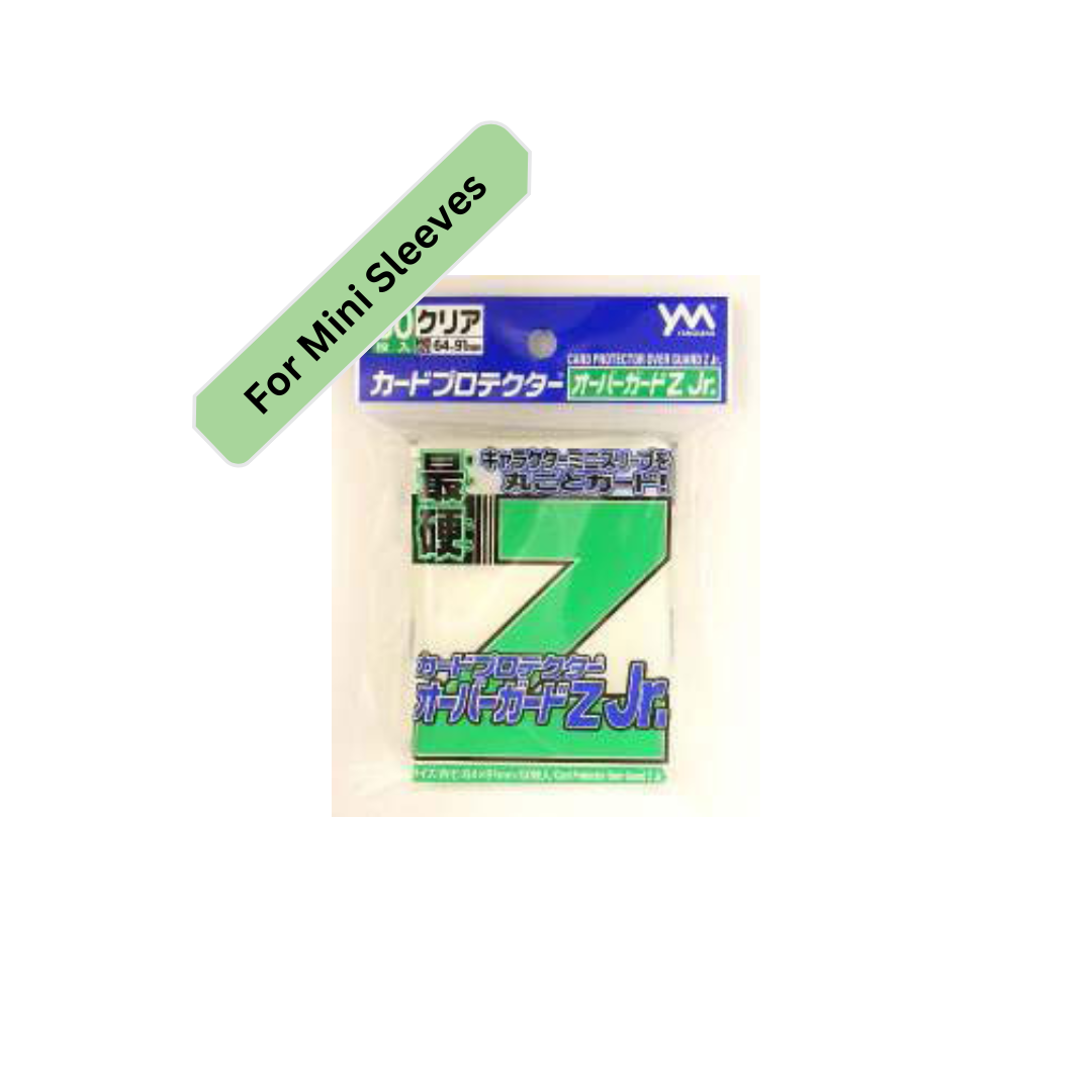 Yanoman - Card Protector Over Guard Z Jr. Pack (Pack of 50 Sleeves) PlugTCG Yanoman - Card Protector Over Guard Z Jr. Pack (Pack of 50 Sleeves) PlugTCG