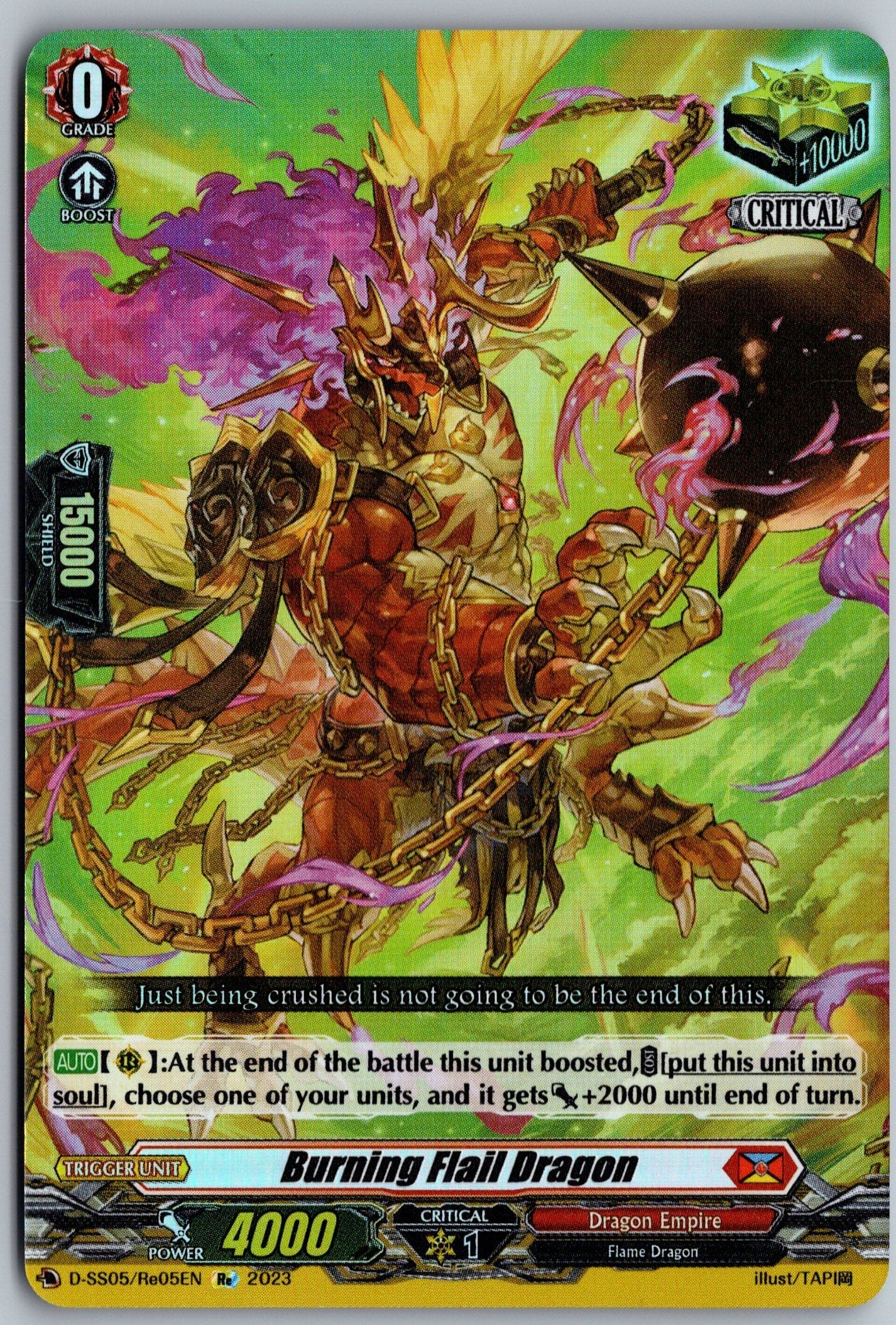 Burning Flail Dragon