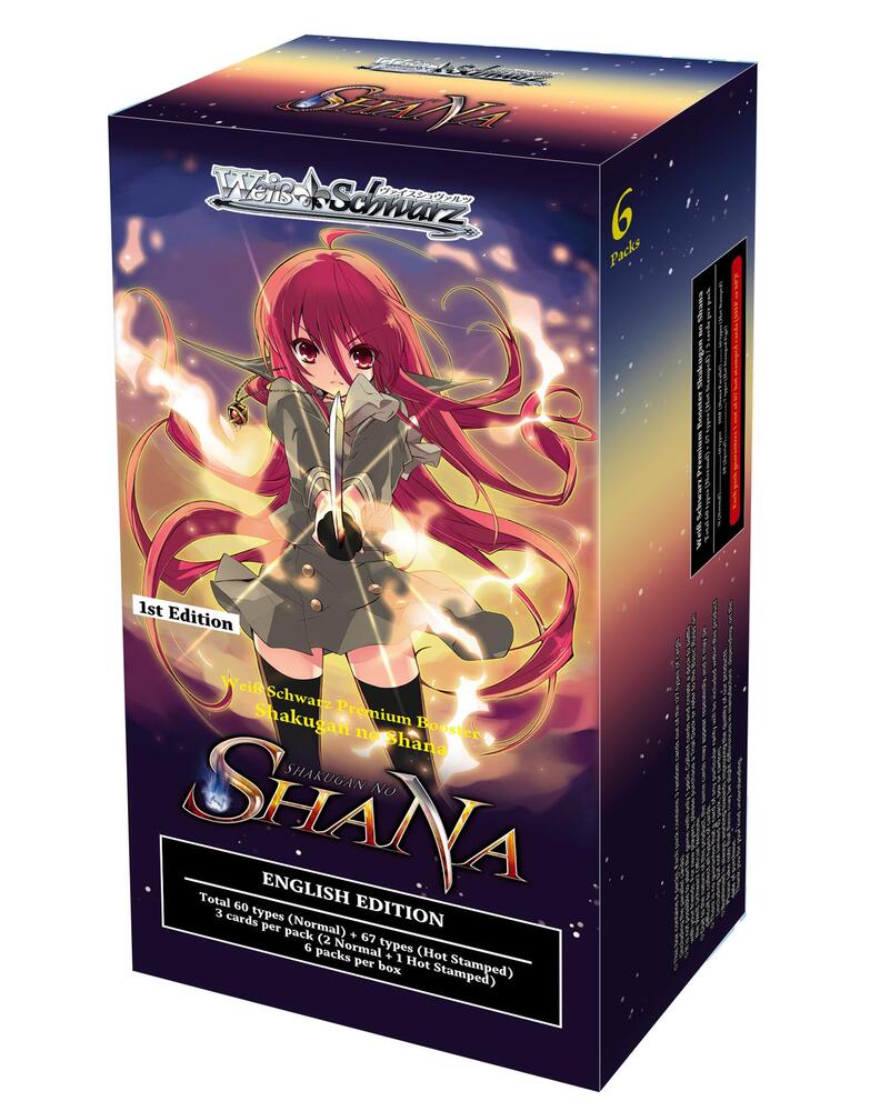 Weiss Schwarz: Shakugan no Shana Premium Booster EN