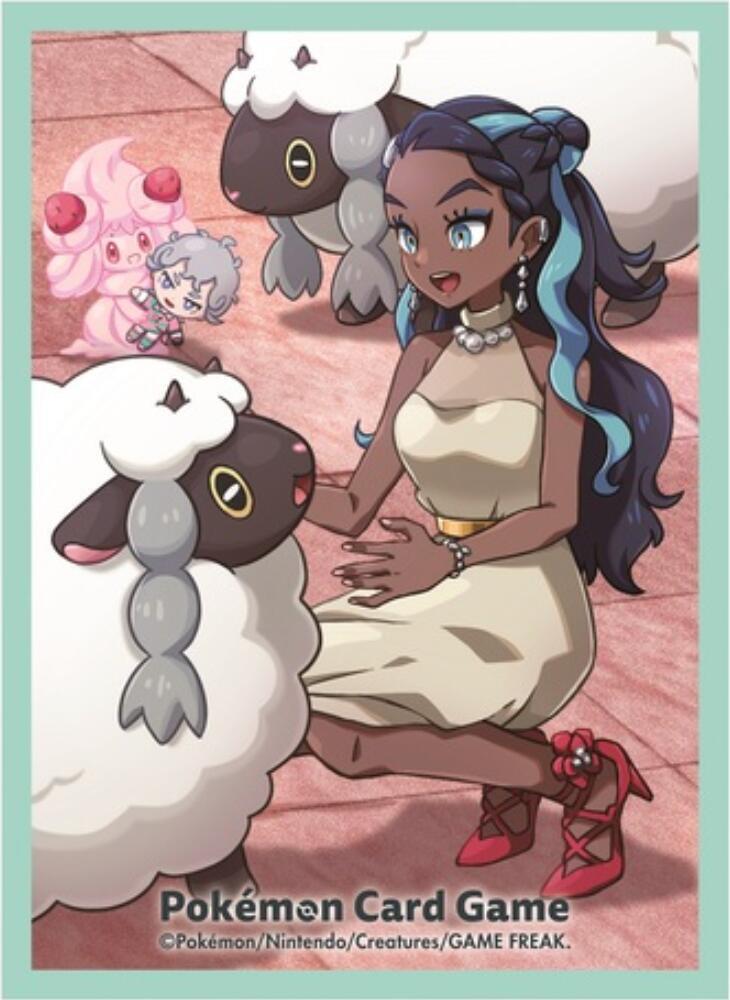 Pokemon Card Game Card Sleeve: Pokemon Trainers Off Shot! Nessa (64-Pack)