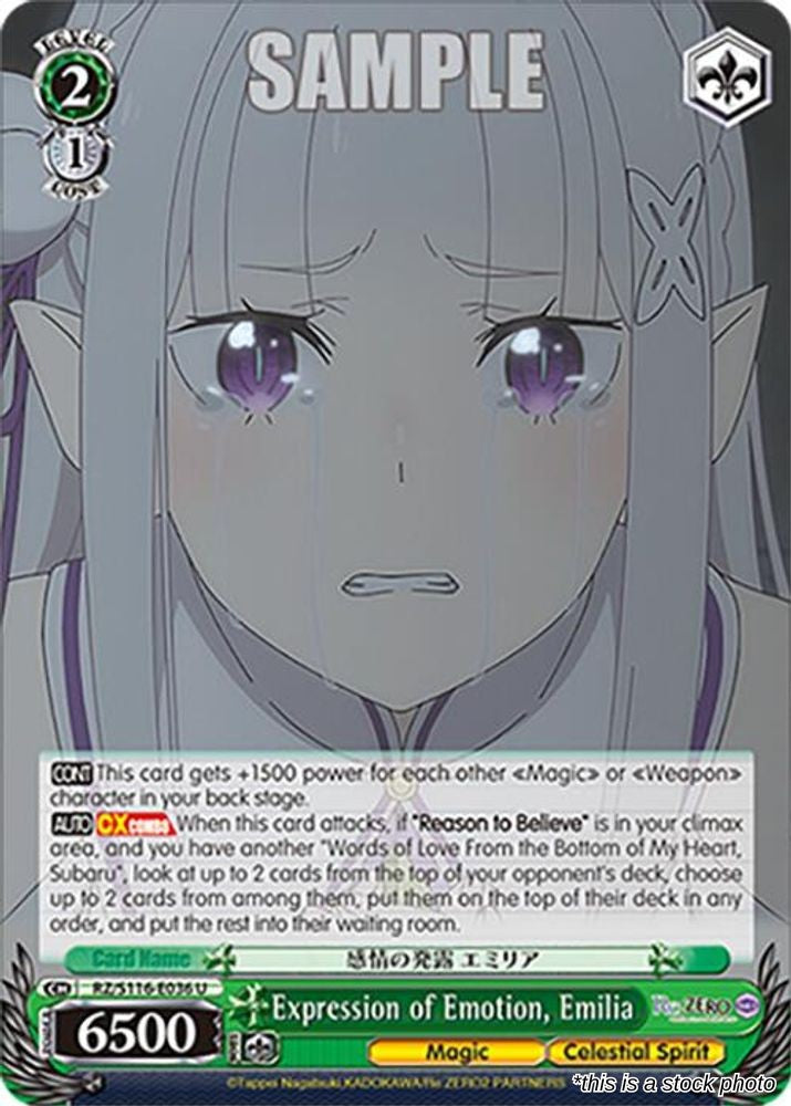 Expression of Emotion, Emilia