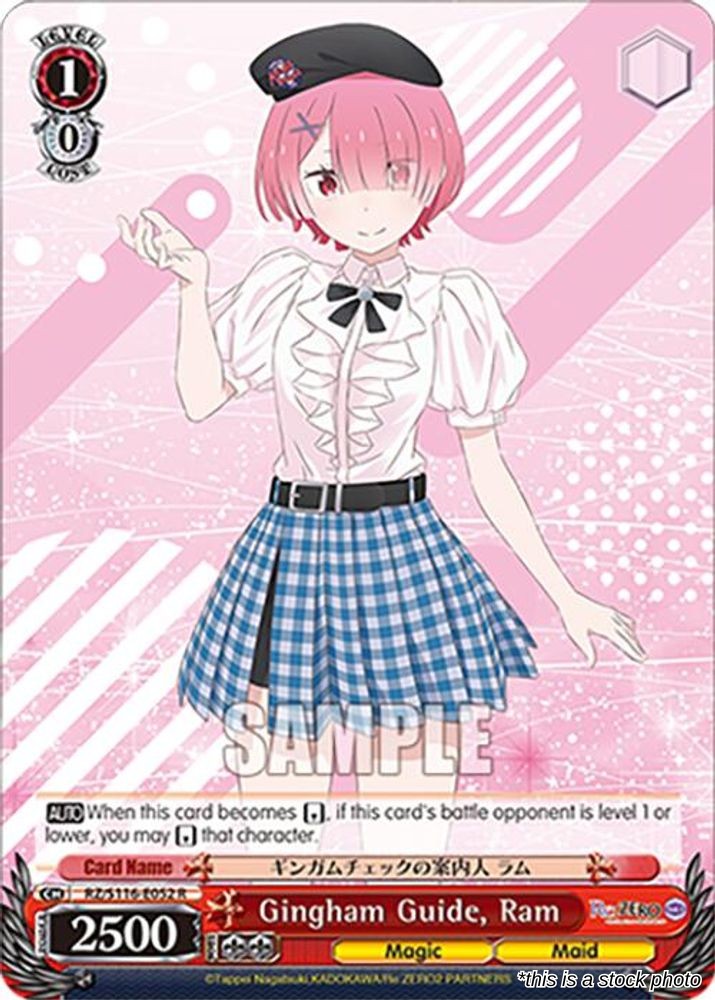 Gingham Guide, Ram