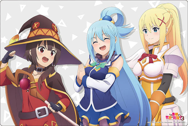 Bushiroad Rubber Mat Collection V2 Vol.1393 KonoSuba (Kono Subarashii Sekai ni Shukufuku wo!) 3 "Aqua & Megumin & Darkness"
