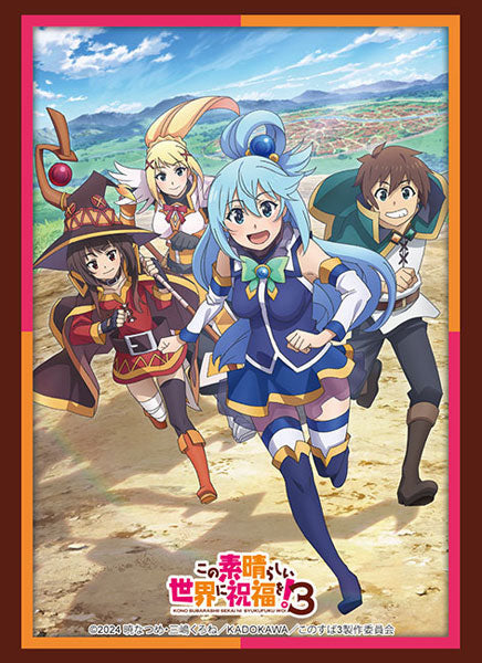 Bushiroad Sleeve Collection High Grade Vol.4465 "KonoSuba (Kono Subarashii Sekai ni Shukufuku wo!) 3" Pack