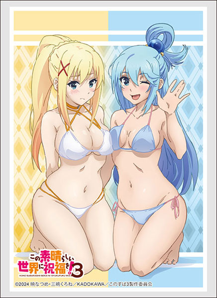 Bushiroad Sleeve Collection High Grade Vol.4466 KonoSuba (Kono Subarashii Sekai ni Shukufuku wo!) 3 "Aqua & Darkness" Swimsuit ver.