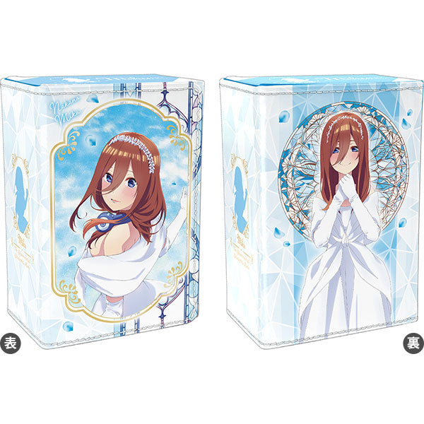 Synthetic Leather Deck Case W Movie The Quintessential Quintuplets "Miku Nakano" Wedding Ver