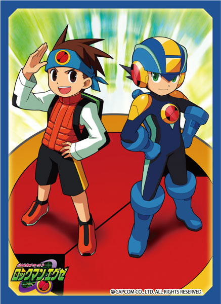Broccoli Character Sleeve Mega Man Battle Network "Lan & Mega Man" Pack