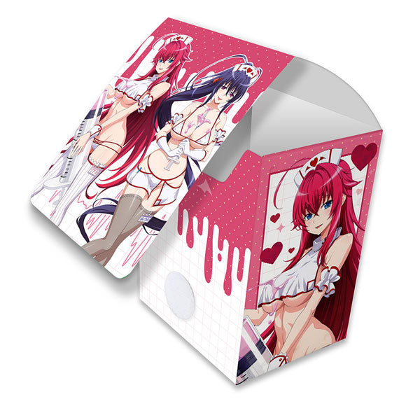 High School D x D HERO New Illustration Deck Case (Rias Gremory & Akeno Himejima / White Nurse)