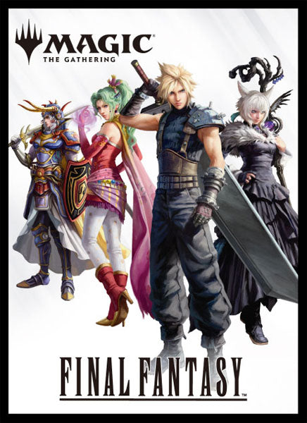 Magic: The Gathering - FINAL FANTASY Players Card Sleeve MFS-01 Package Art Play Booster