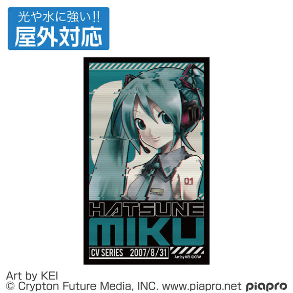 Hatsune Miku Outdoor Compatible Sticker