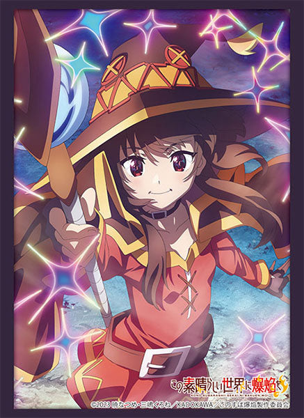 megumin card sleeves Bushiroad Sleeve Collection High Grade Vol.3865 "Kono Subarashii Sekai – PlugTCG