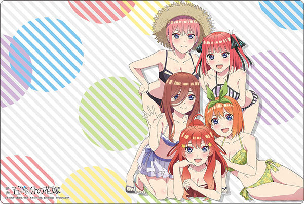 Bushiroad Rubber Mat Collection V2 Vol.922 Movie "The Quintessential Quintuplets" Swimsuit ver.