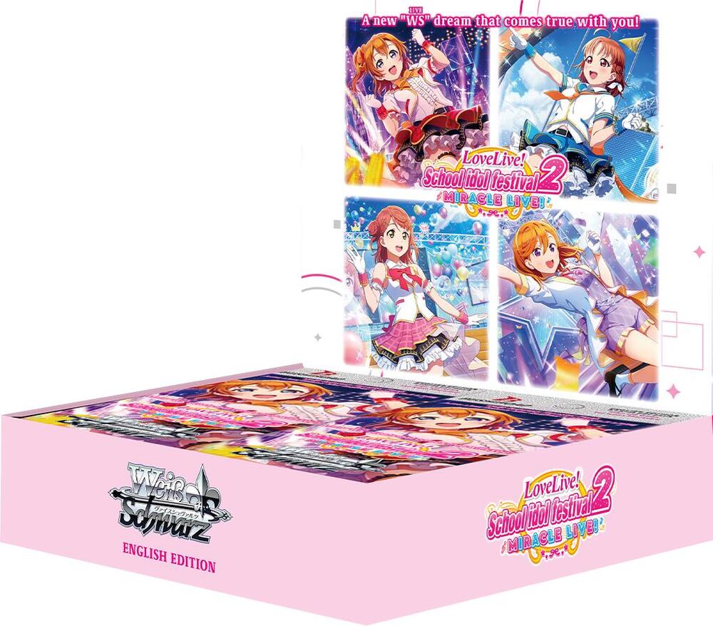 Weiss Schwarz - Love Live School idol festival 2 MIRACLE LIVE! Booster Box