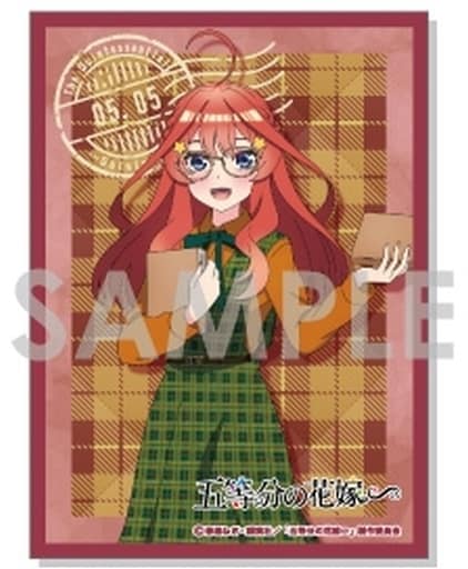 quintessential quintuplets card sleeves The Quintessential Quintuplets ∽ Card Sleeve ~ British Style ~ 5. Itsuki Nakano