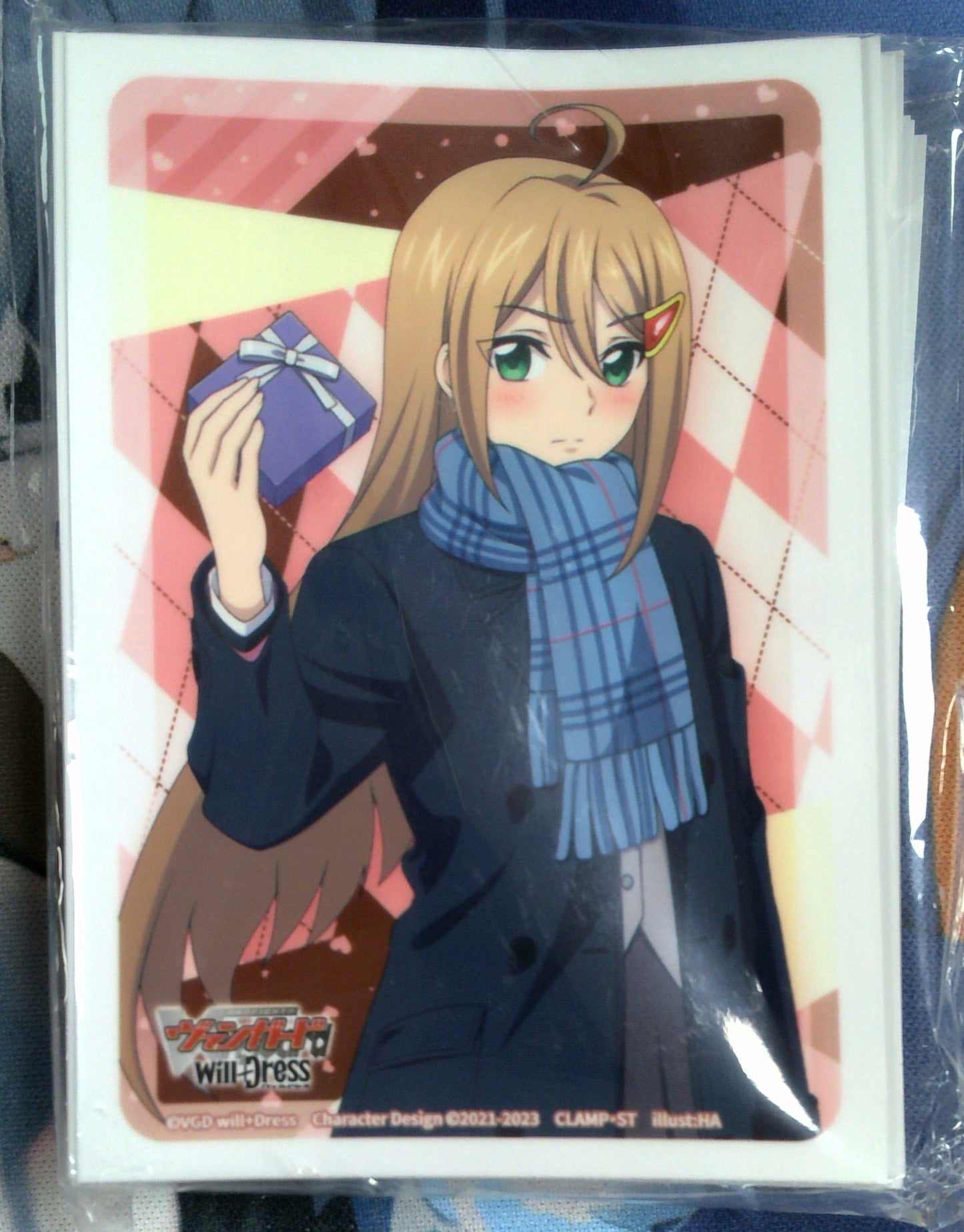 Bushiroad Sleeve Collection Mini Extra Vol.137 Cardfight!! Vanguard will+Dress "Okura Megumi" Valentine's Day Ver.