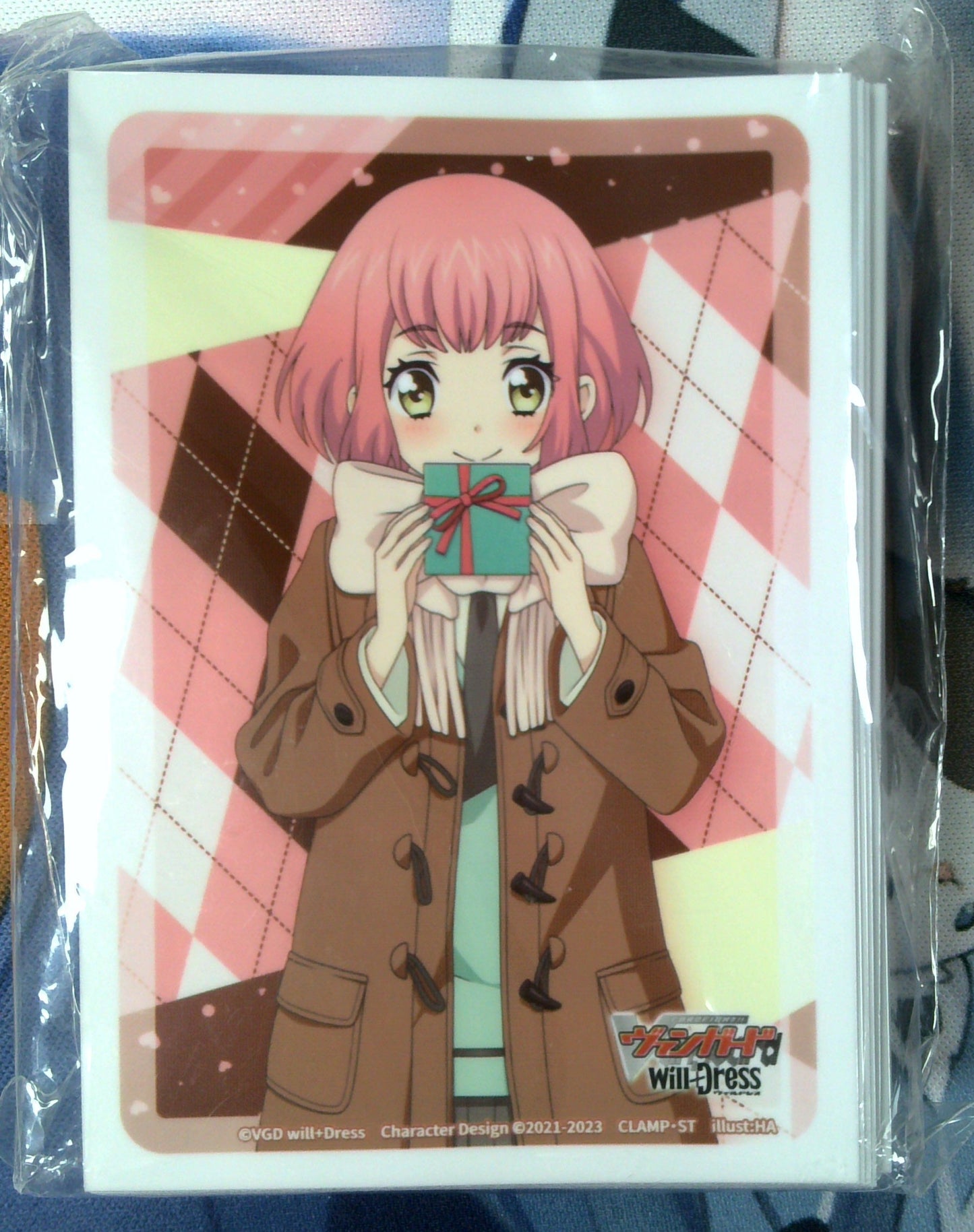 Bushiroad Sleeve Collection Mini Extra Vol.136 Cardfight!! Vanguard will+Dress "Urara Haneyama" Valentine's Day Ver.