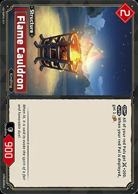 Flame Cauldron EBP01-017 U Dawn of Palpagos Near Mint