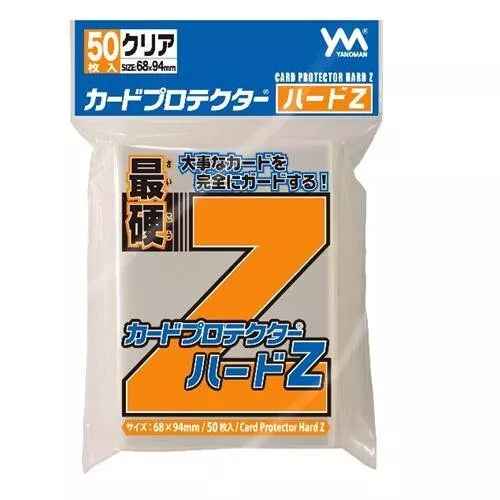 Yanoman - Card Protector Hard Z Pack (Pack of 50 sleeves) PlugTCG Yanoman - Card Protector Hard Z Pack (Pack of 50 sleeves) PlugTCG