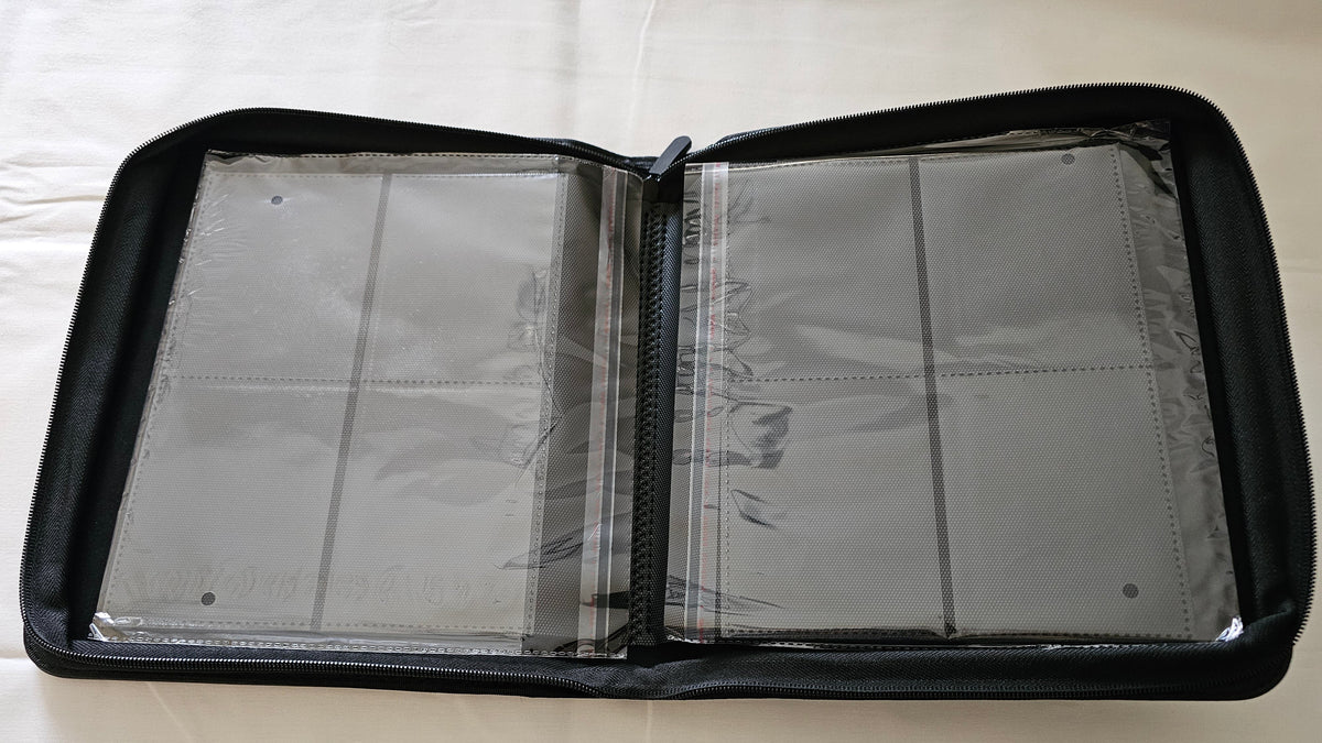4 Pocket Top Loader Zipper Binder - Holds 128 Top Loaders