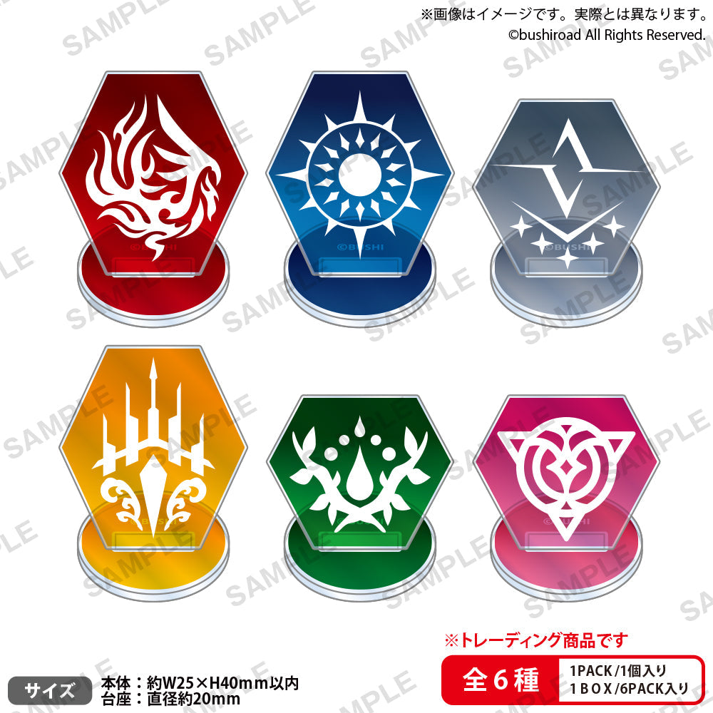Cardfight!! Vanguard Trading National Mini Acrylic Stand Marker