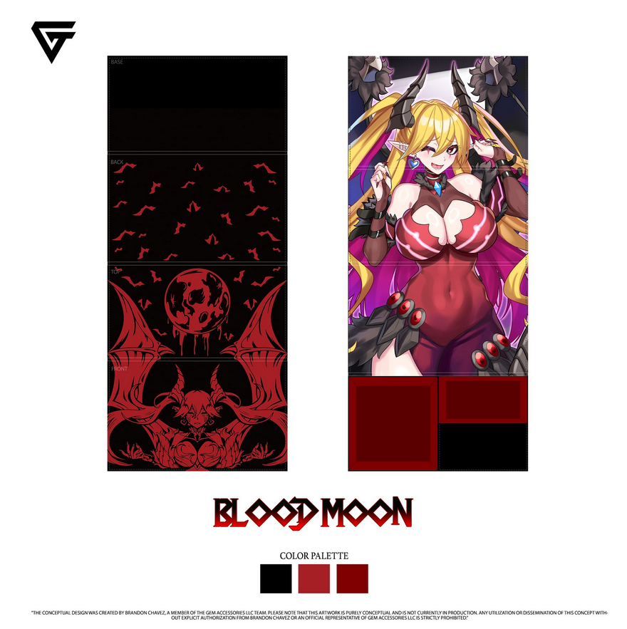 DekTech - Blood Moon Deck Box