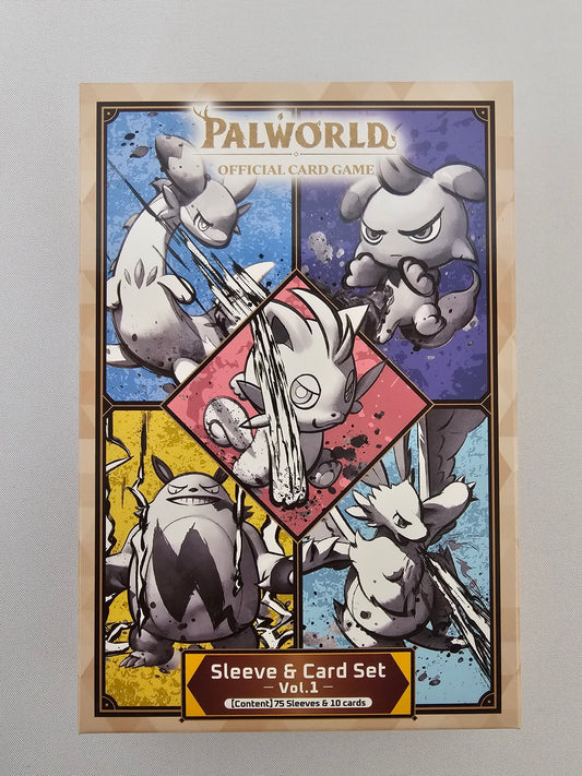 Palworld OFFICIAL CARD GAME Sleeve & Card Set Vol.1 [POCGe-SS01]