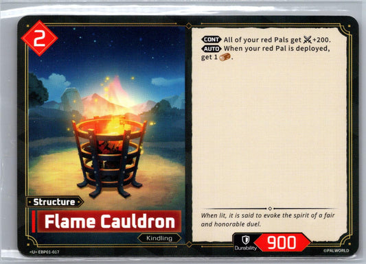 Flame Cauldron EBP01-017 U Dawn of Palpagos Near Mint