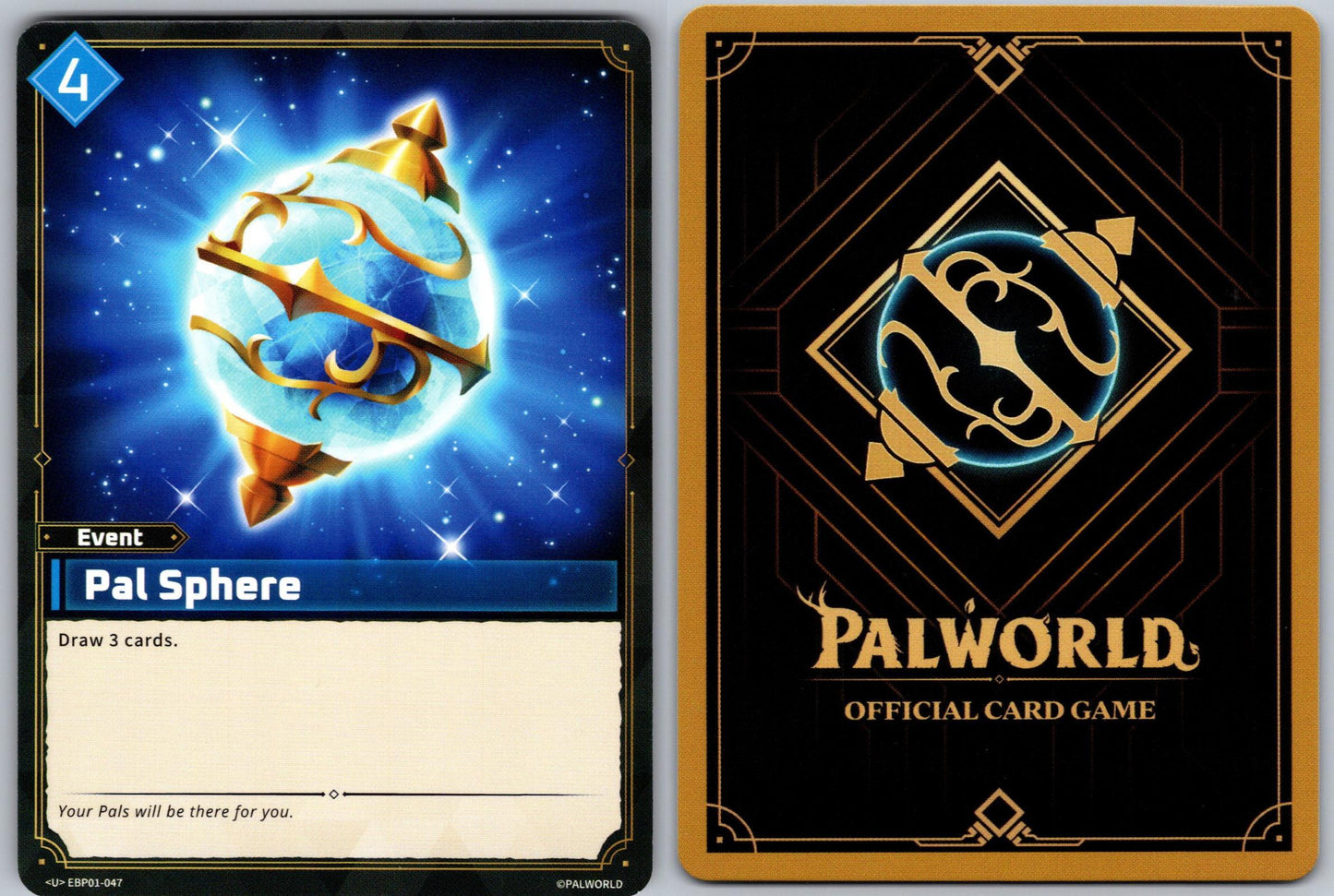 Pal Sphere EBP01-047 U Palworld Dawn of Palpagos Near Mint