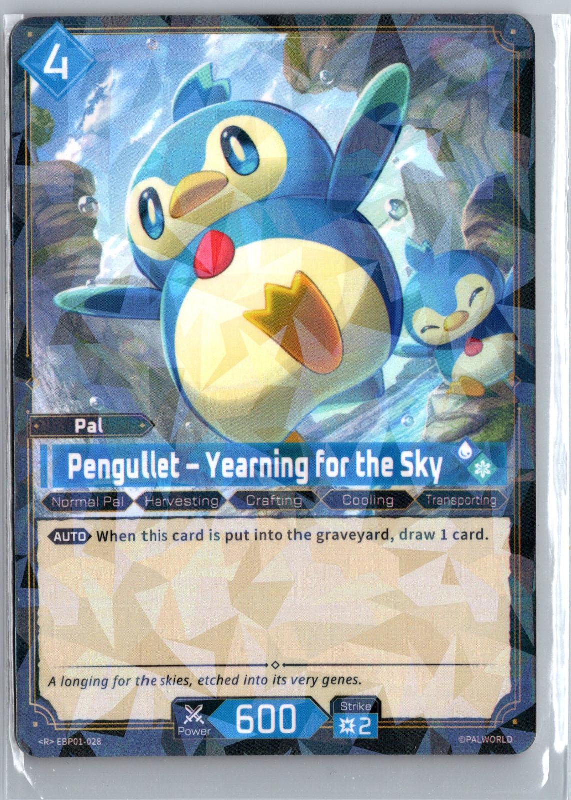Pengullet – Yearning for the Sky EBP01-028 R Dawn of Palpagos Near Mint