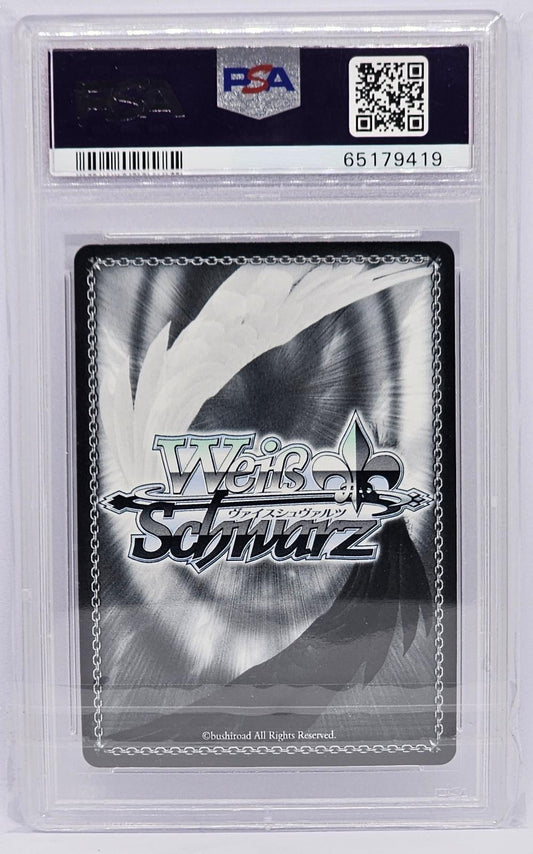 Fire Wizard, Natsu SP FT/EN-S02-T15SP Gold Signature Weiss Schwarz PSA 10