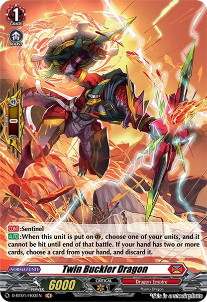 Twin Buckler Dragon (Holo)