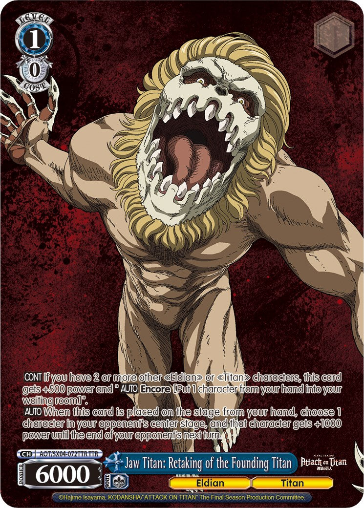 Jaw Titan: Retaking of the Founding Titan (TTR)