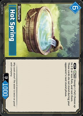Hot Spring EBP01-041 U Dawn of Palpagos Near Mint