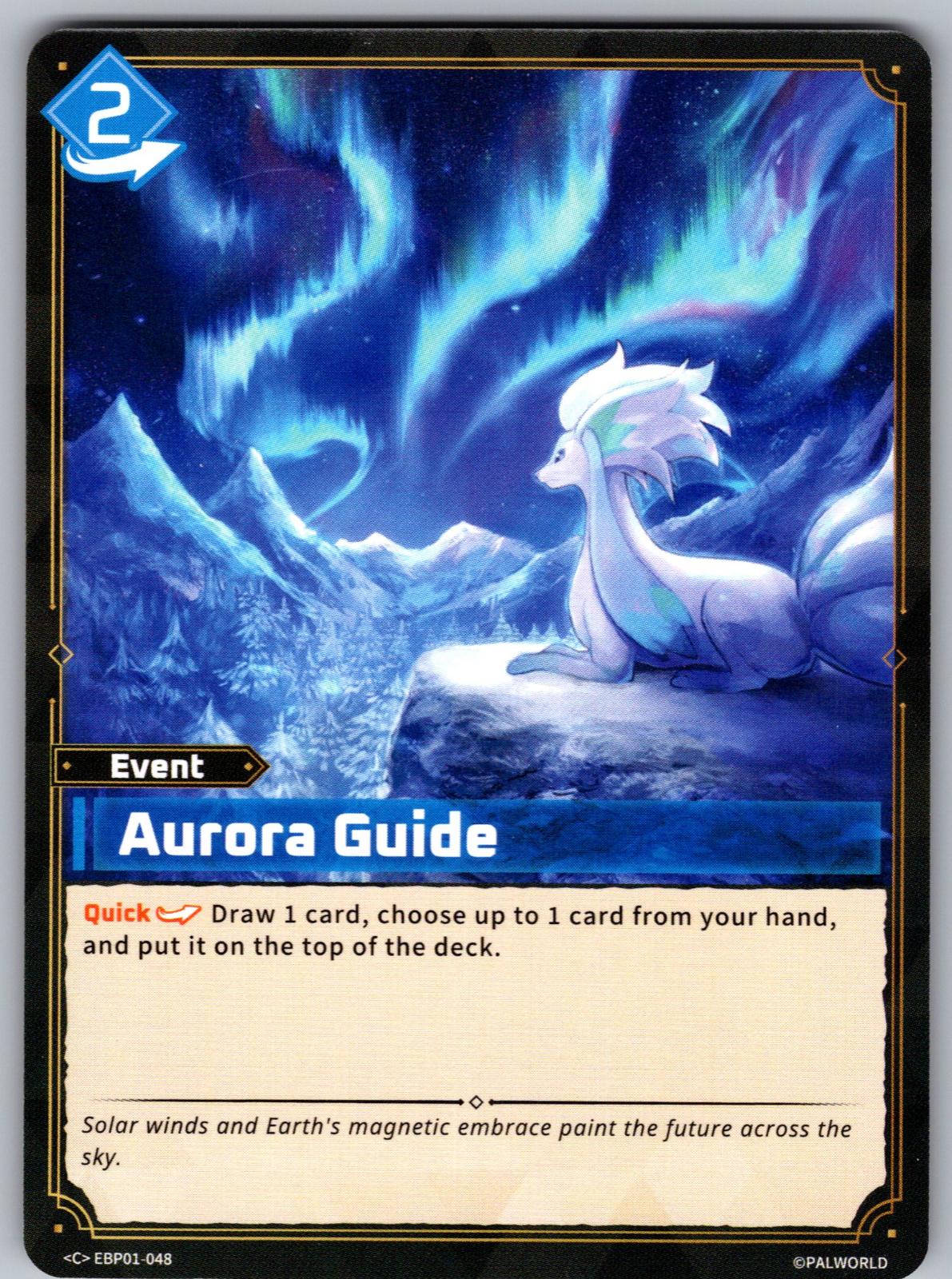 Aurora Guide EBP01-048 C Palworld Dawn of Palpagos Near Mint