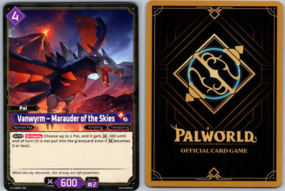 Vanwyrm – Marauder of the Skies EBP01-083 U Palworld Dawn of Palpagos Near Mint