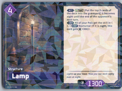 Lamp EBP01-088 R Palworld Dawn of Palpagos Near Mint