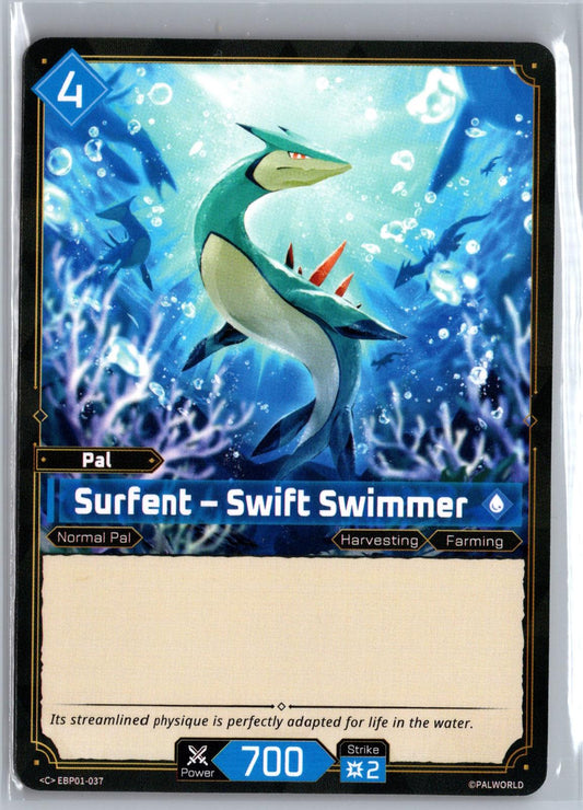 Surfent – Swift Swimmer EBP01-037 C Dawn of Palpagos Near Mint