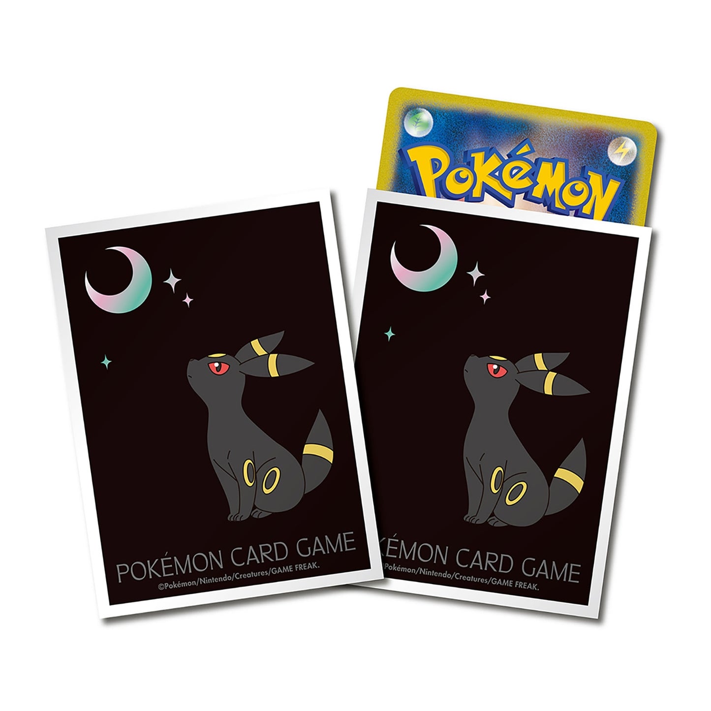 Pokemon Card Game Card Sleeve: Moonlight and Umbreon [White]