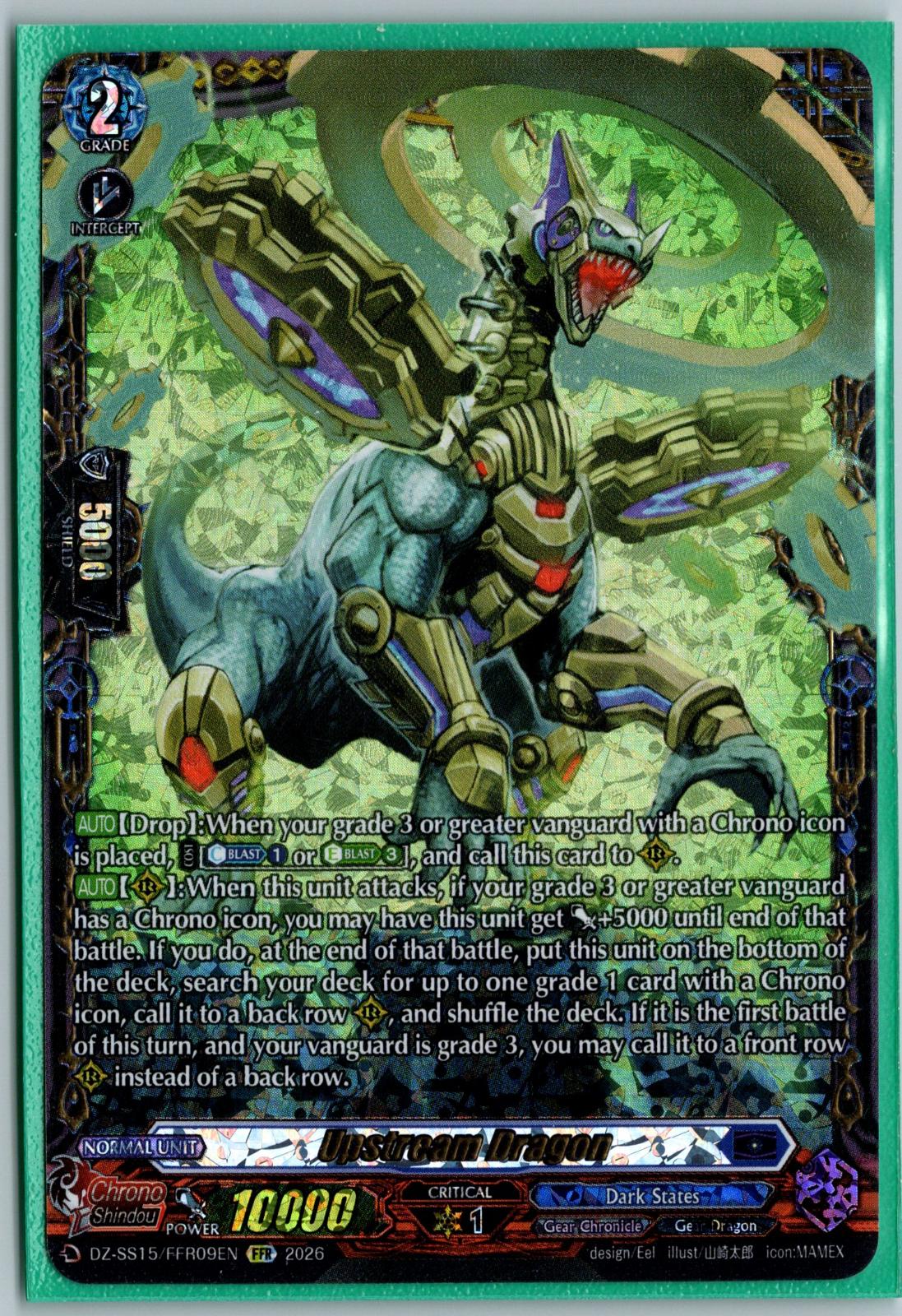Upstream Dragon (FFR) DZ-SS15/FFR09EN Cardfight!! Vanguard DZ-SS15: The Legendary Vanguards NM