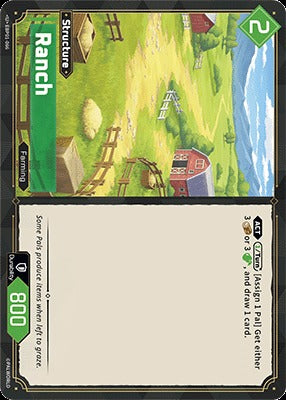 Ranch EBP01-066 U Dawn of Palpagos Near Mint