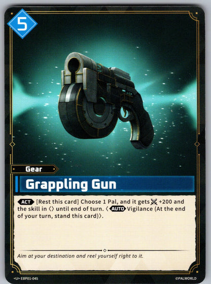 Grappling Gun EBP01-045 U Palworld Dawn of Palpagos Near Mint