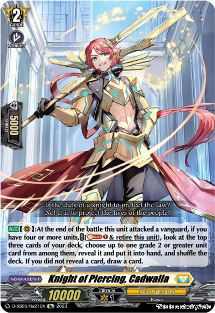 Knight of Piercing, Cadwalla