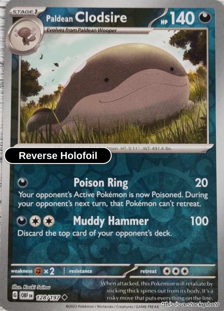 Paldean Clodsire - 128/197