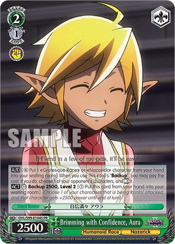 Brimming with Confidence, Aura (Foil)