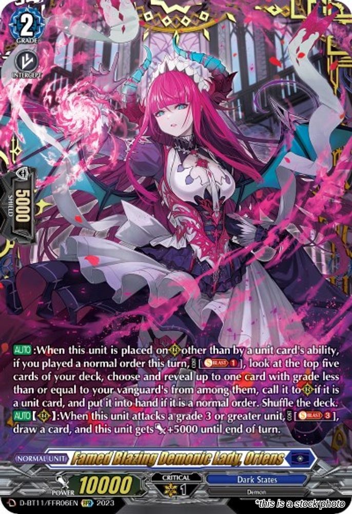 Famed Blazing Demonic Lady, Oriens (FFR)