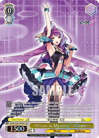 "Music is Mystery" Mikumo (SP)