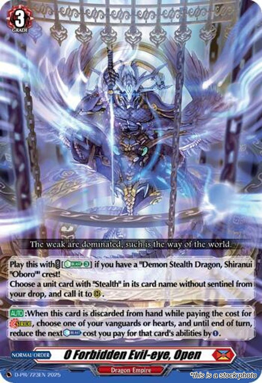 0 Forbidden Evil-eye, Open