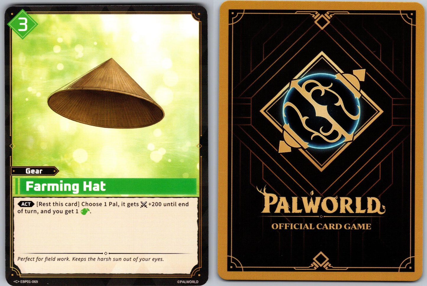 Farming Hat EBP01-069 C Palworld Dawn of Palpagos Near Mint