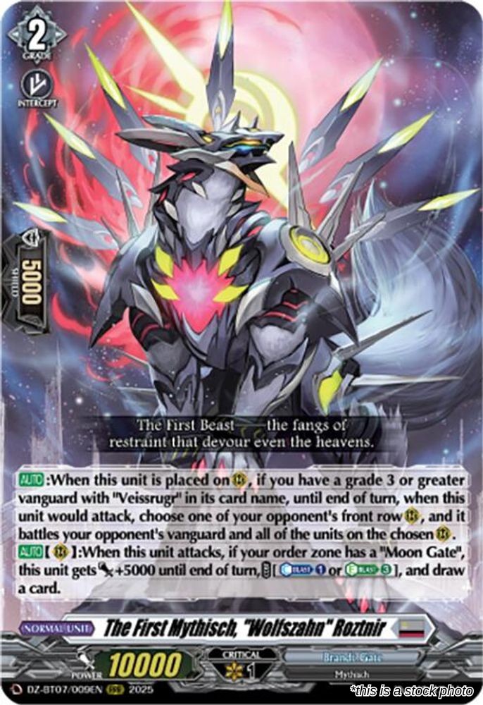 The First Mythisch, "Wolfszahn" Roztnir