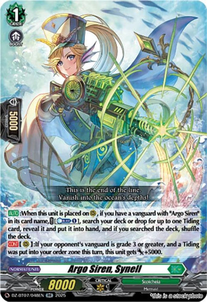Argo Siren, Synell
